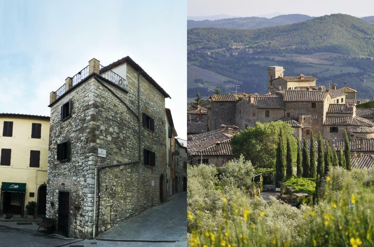 Art Rebus Tower In Tuscany Apartment Radda in Chianti Bagian luar foto